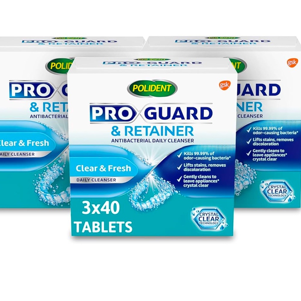 Polident PRO GUARD & RETAINER antibacterial daily cleanser